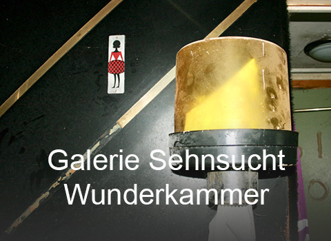 Expositie Wunderkammer in Galerie Sehnsucht